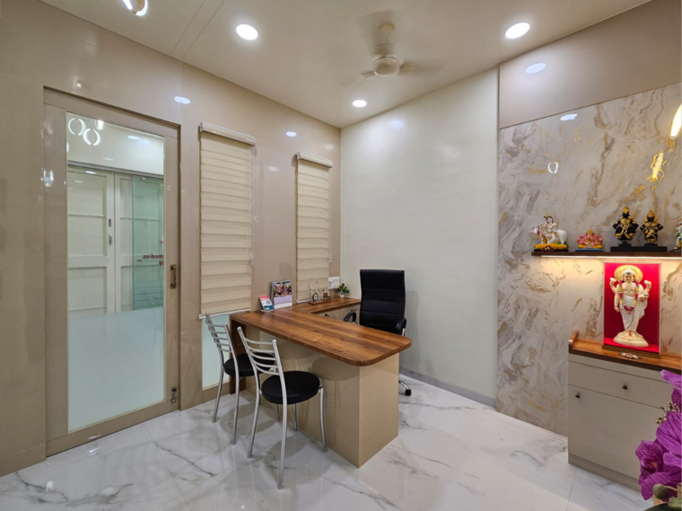 Living Room, mahesh-society Commercial Office Space 235 Sq.Ft. In Bibwewadi Pune 9053694