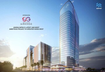  Shop – Exterior View View at Ashrai Golden Grande, Tech Zone 4 Greater Noida - for Sale