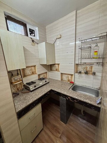 Kitchen in 1 RK Builder Floor at Saket – for Rent