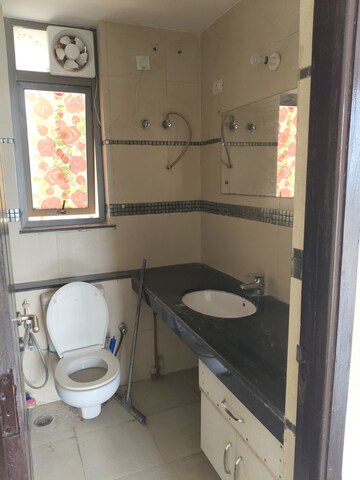 Bathroom in 2 BHK Apartment at Unitech Uniworld Gardens 2, Sector 47 – for Rent