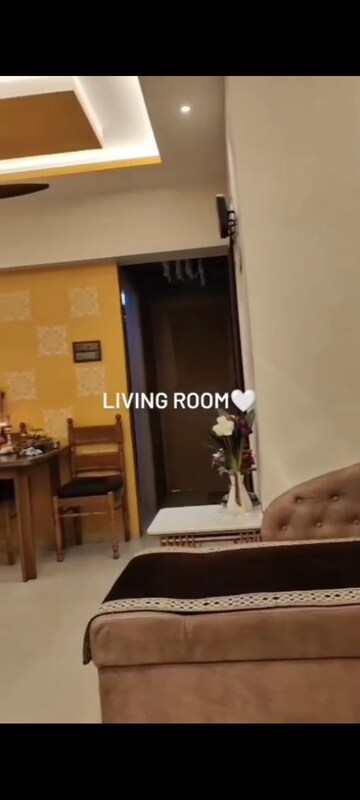 Living Room in 2 BHK Apartment at Prestige Residency Gardenia, Ghodbunder Road – for Sale