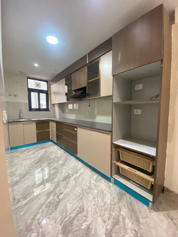 Kitchen in 3 BHK Builder Floor at Saket – for Rent