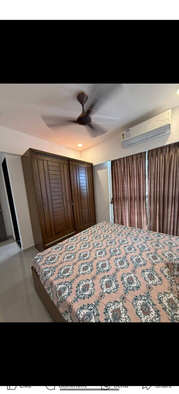 Bedroom in 2 BHK Apartment at Dev Leo Tower, Oshiwara – for Rent