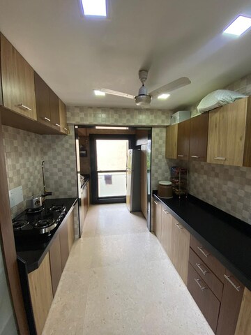 Kitchen in 3 BHK Apartment at Uday Bhanu, Santacruz West – for Rent