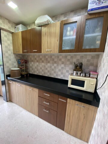 Kitchen in 3 BHK Apartment at Uday Bhanu, Santacruz West – for Rent