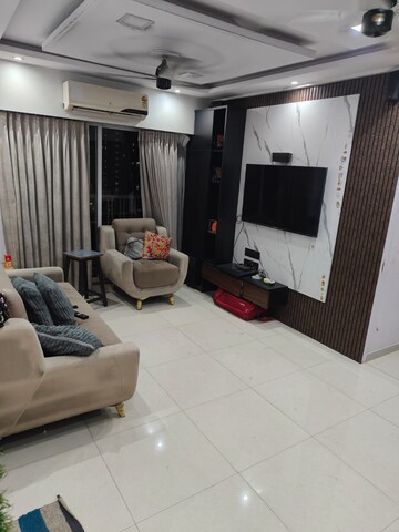 Living Room in 2 BHK Apartment at Metropolis Rivera, Kasarvadavali – for Sale