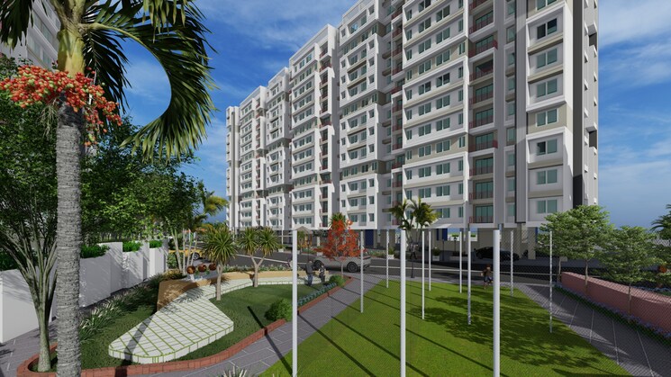 Exterior View, sai-shradha-the-green-crest 1 Bedroom 451 Sq.Ft. Apartment In Taloja Navi Mumbai 9053854