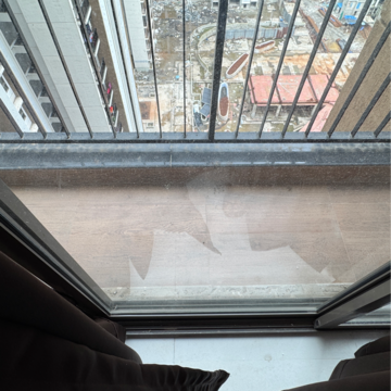 Balcony in 2 BHK Apartment at Runwal My City Phase II Cluster 05, Usarghar Gaon – for Sale