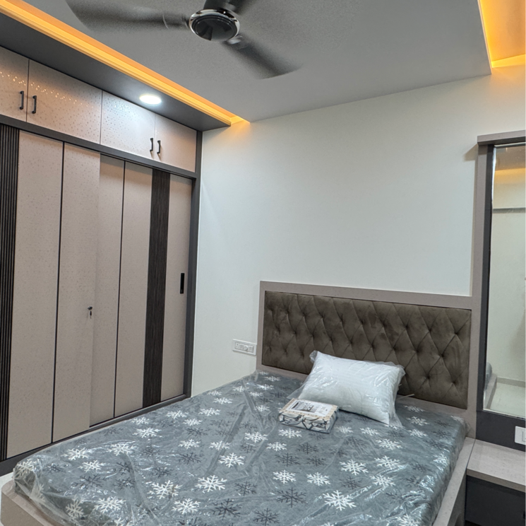 Bedroom, runwal-my-city-phase-ii-cluster-05 2 Bedroom 570 Sq.Ft. Apartment In Usarghar Gaon Thane 9053894