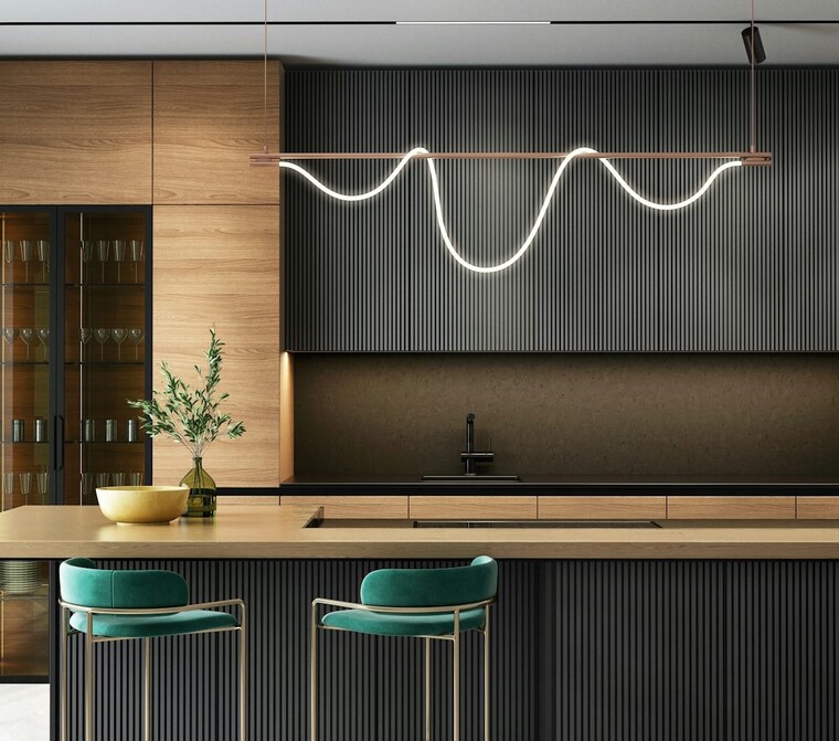 Kitchen, lodha-palais 3 Bedroom 1679 Sq.Ft. Apartment In Kothrud Pune 9053896