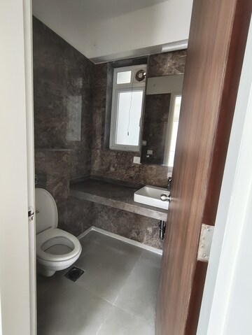Bathroom in 2 BHK Apartment at LnT Realty Crescent Bay, Parel – for Rent