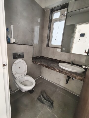 Bathroom in 2 BHK Apartment at LnT Realty Crescent Bay, Parel – for Rent