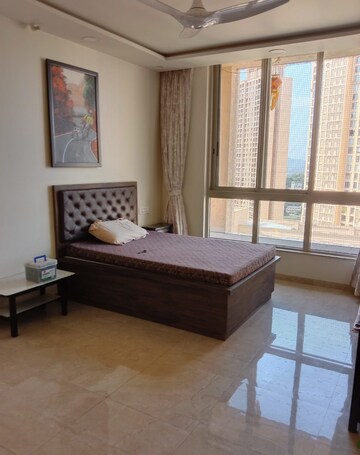 Living Room in 3 BHK Apartment at Hiranandani Skylark Enclave, Ghodbunder Road – for Rent