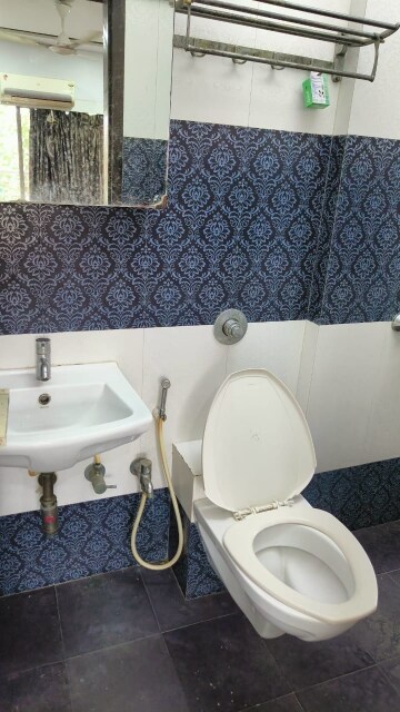 Bathroom in 3 BHK Apartment at Shelton Apartment, Santacruz East – for Rent