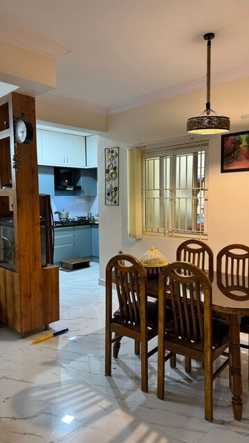 Living Room in 3 BHK Apartment at Mathapathi Regency, Kaggadasapura – for Rent