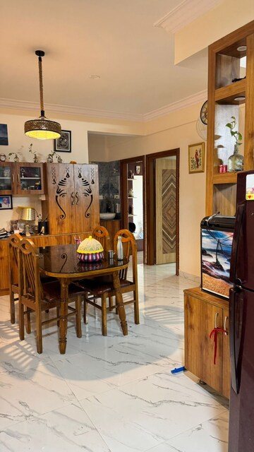 Living Room in 3 BHK Apartment at Mathapathi Regency, Kaggadasapura – for Rent
