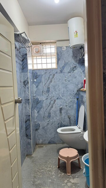 Attached Bathroom in 3 BHK Apartment at Mathapathi Regency, Kaggadasapura – for Rent