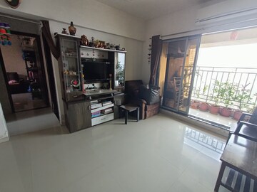 Living Room in 3 BHK Apartment at Cosmos Horizon, Thane West – for Sale