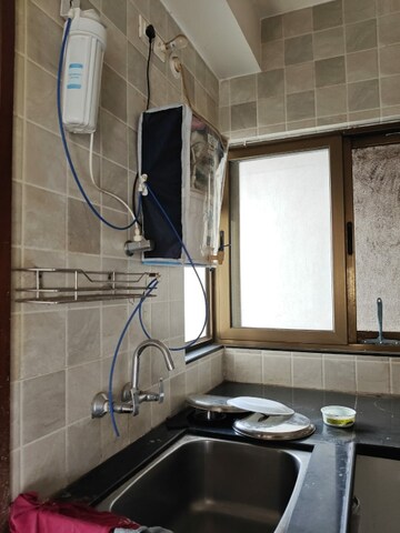 Kitchen in 2 BHK Builder Floor at Paranjape Blue Ridge, Hinjewadi – for Rent