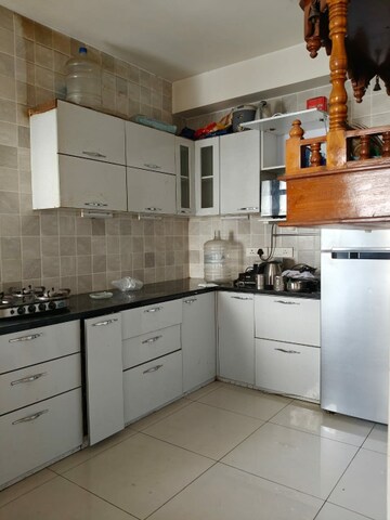 Kitchen in 2 BHK Builder Floor at Paranjape Blue Ridge, Hinjewadi – for Rent