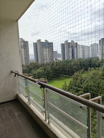 Balcony in 2 BHK Builder Floor at Paranjape Blue Ridge, Hinjewadi – for Rent