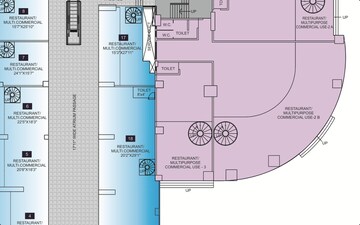 Showroom – Map Location View at Suratwala Mark Plazzo, Hinjewadi - for Rent