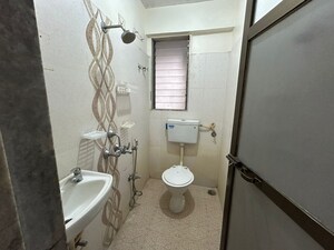 Bathroom in 1 BHK Apartment at Cosmos Enclave, Kasarvadavali – for Sale