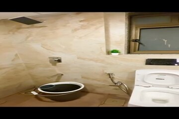 Bathroom in 3 BHK Apartment at Kanakia Silicon Valley, Powai – for Rent
