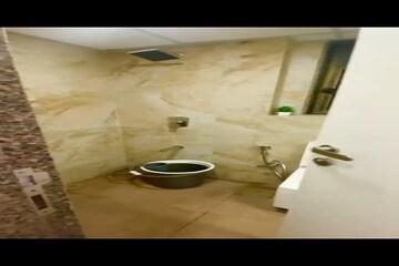 Bathroom in 3 BHK Apartment at Kanakia Silicon Valley, Powai – for Rent