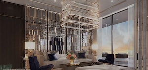 Living Room in 4 BHK Apartment at Smart World Sky Arc, Sector 69 – for Sale