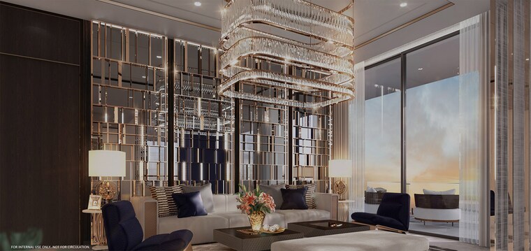 Living Room, smart-world-sky-arc 4 Bedroom 3270 Sq.Ft. Apartment In Sector 69 Gurgaon 9054083