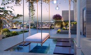 Balcony in 4 BHK Apartment at Smart World Sky Arc, Sector 69 – for Sale