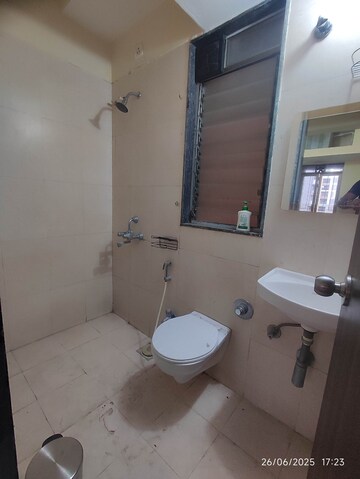 Bathroom in 1 BHK Apartment at Rustomjee Avenue L WING A B C D, Virar West – for Rent