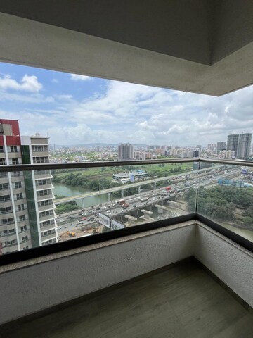 Balcony in 3 BHK Apartment at Avon Vista, Balewadi – for Rent