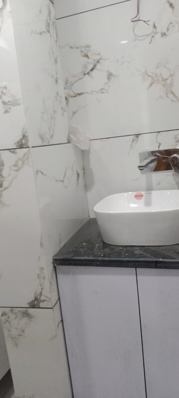 Bathroom in 2 BHK Builder Floor at Saket – for Rent