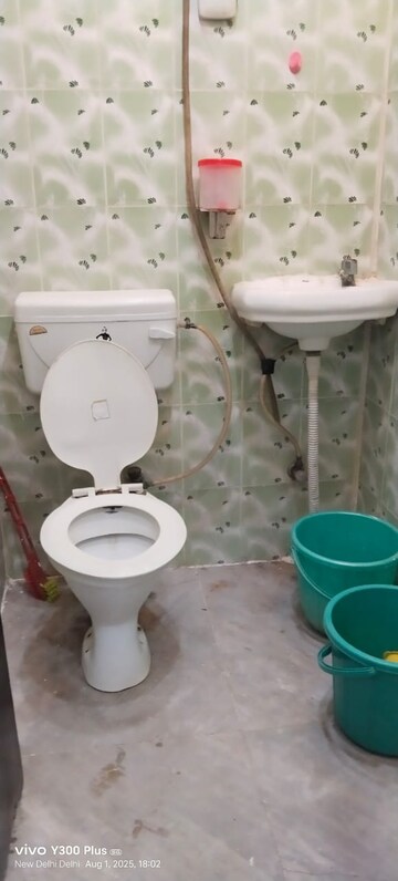 Bathroom in 2 BHK Builder Floor at Govindpuri – for Rent