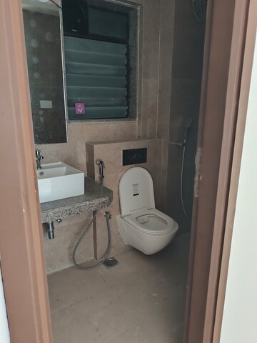 Bathroom in 2 BHK Apartment at Sunteck Avenue 2, Goregaon West – for Rent