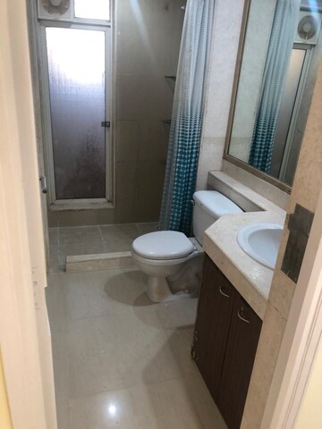 Bathroom in 3 BHK Apartment at Hiranandani Acacia, Ghodbunder Road – for Rent