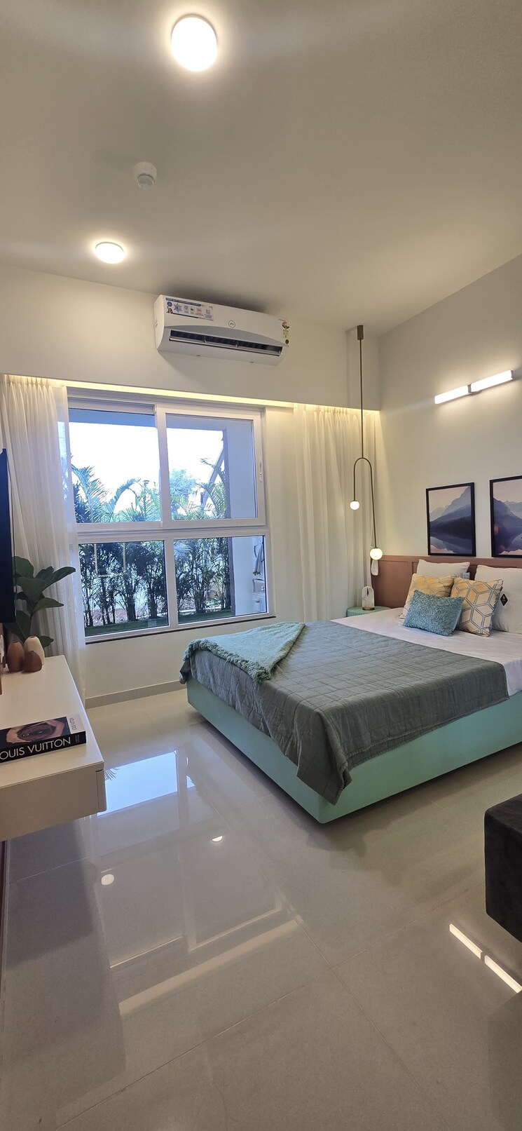 Bedroom, godrej-aqua-vista 2 Bedroom 726 Sq.Ft. Apartment In Keshav Nagar Pune 9042511