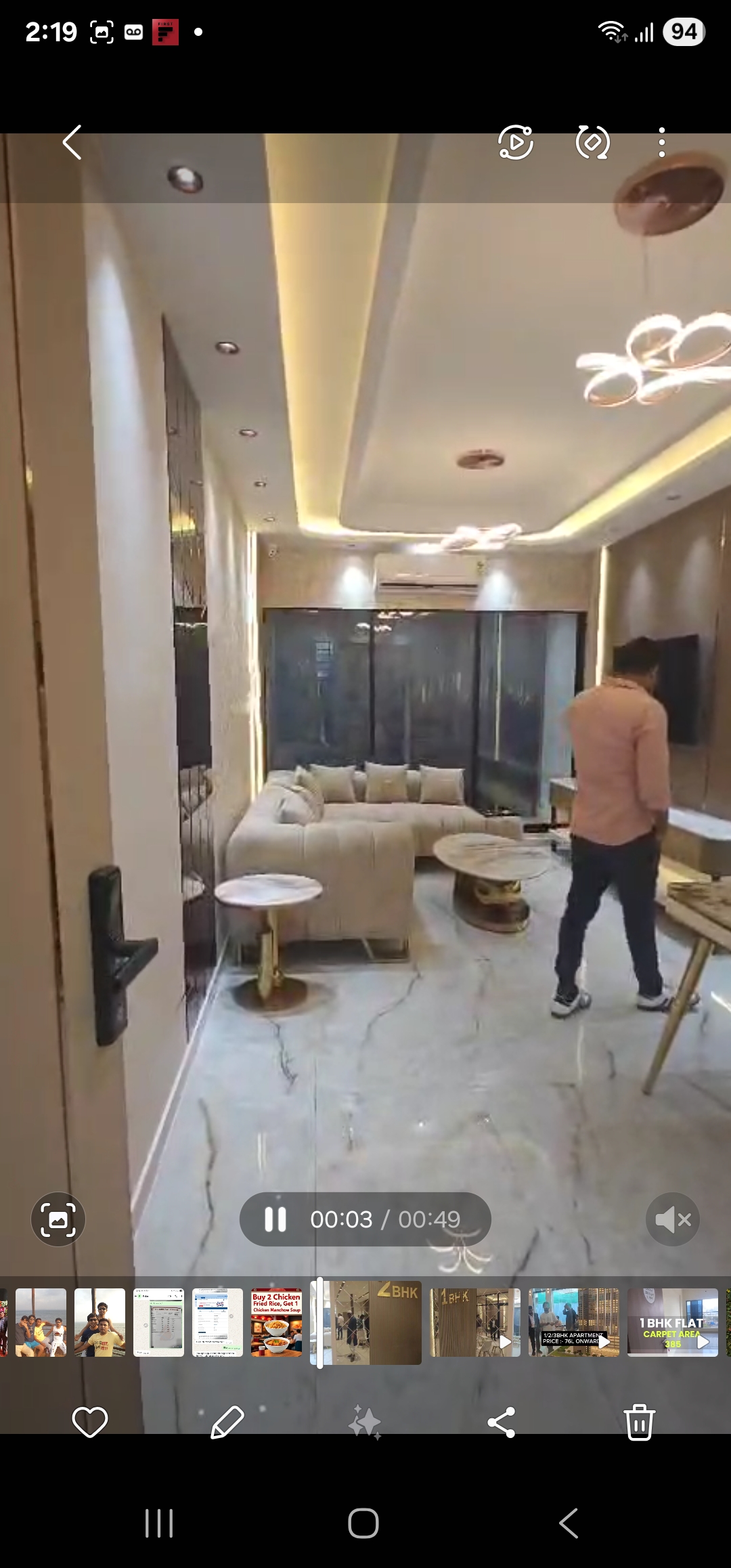 2 BHK Apartment For Sale in DLH Dream Tower