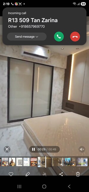 Room in 2 BHK Apartment at DLH Dream Tower, Jogeshwari West – for Sale