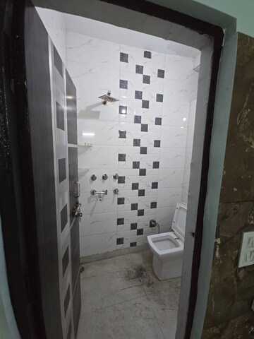 Bathroom in 2 BHK Builder Floor at Rohini – for Rent