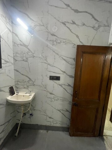 Bathroom in 2 BHK Builder Floor at Rohini – for Rent