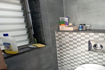 Bathroom in 2 BHK Apartment at The Wadhwa The Address, Ghatkopar West – for Rent