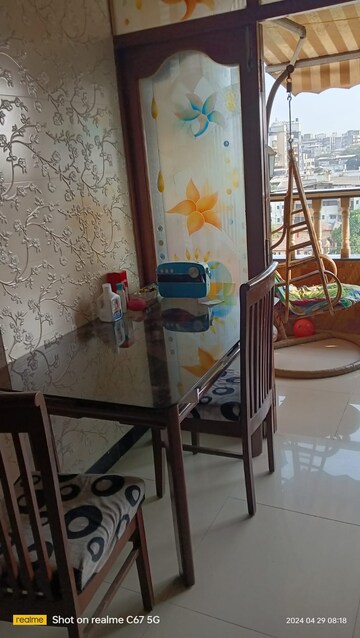 Living Room in 2 BHK Apartment at Deepal CHS, Dombivli West – for Rent