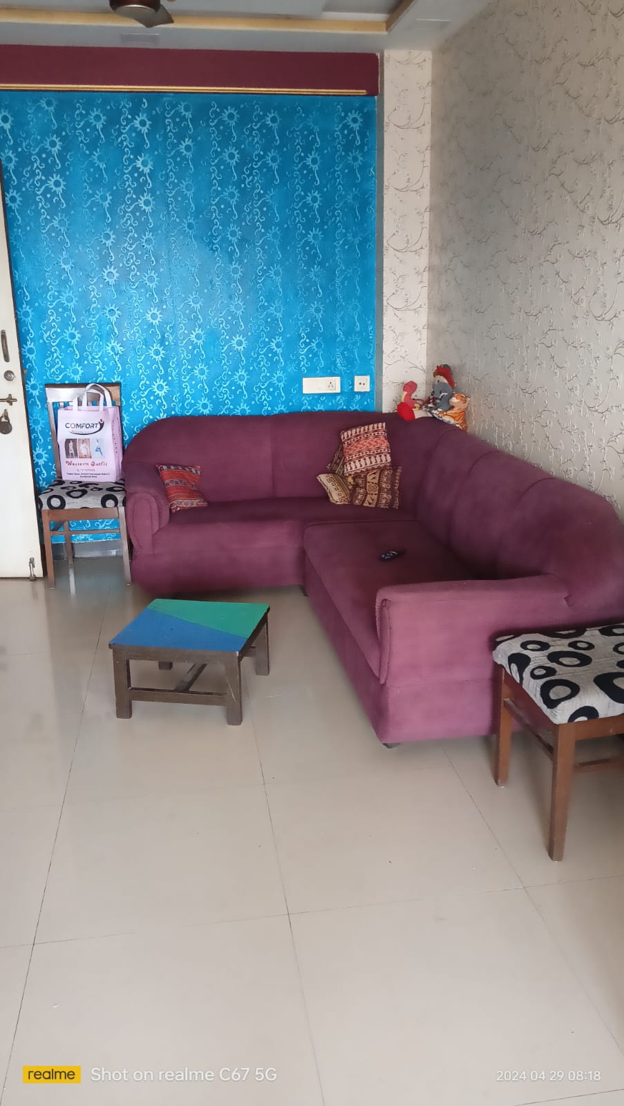 2 BHK 800 Sq.Ft. Apartment in Om Sai Ganesh CHS