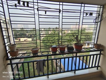 Balcony in 3 BHK Apartment at New Town Action Area 1 – for Sale
