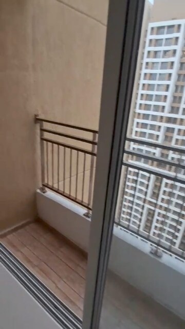 Balcony in 1 BHK Apartment at JP North Aviva, Mira Road – for Rent