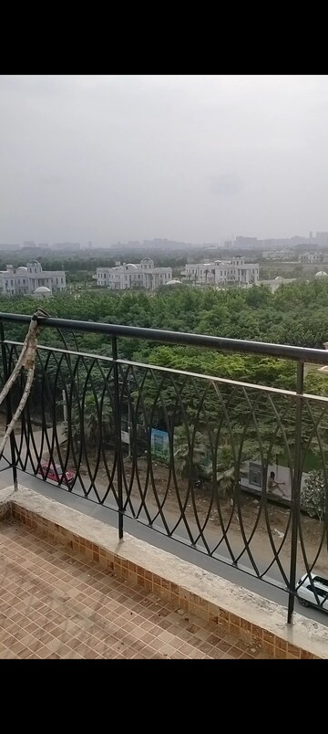 Balcony in 2.5 BHK Apartment at Antriksh Golf Link, Sector 1 Greater Noida – for Rent