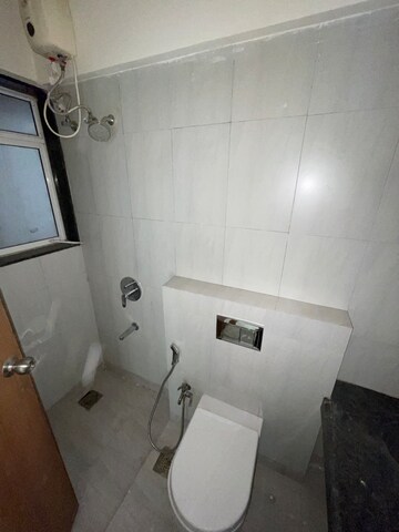 Bathroom in 3 BHK Apartment at Godrej Prime, Chembur – for Rent